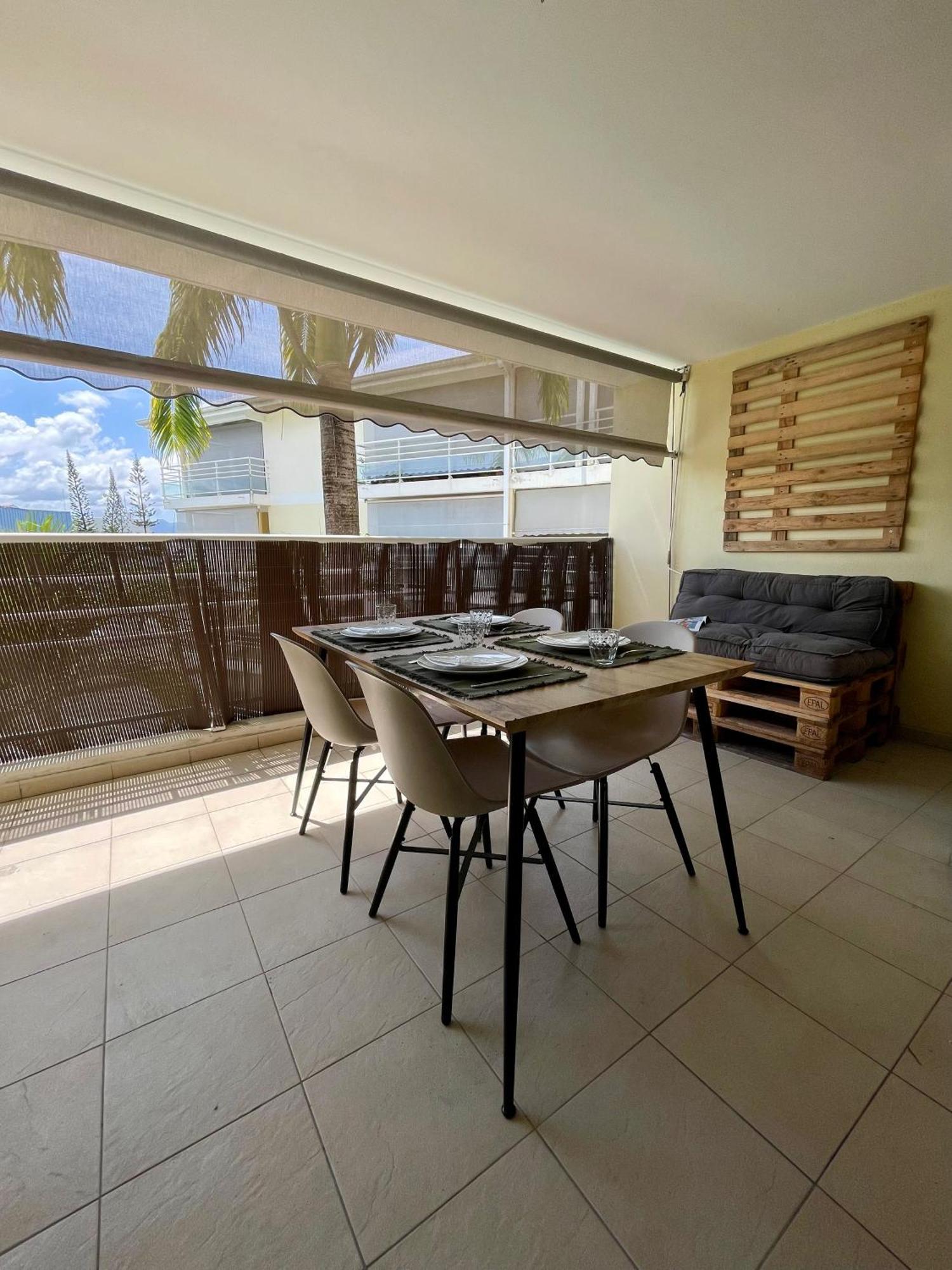 Appartement Cosy En Ville Baie-Mahault Buitenkant foto